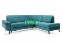 Bydgoskie Meble - Quadro narożnik 2,5F-RE-1HT/BK